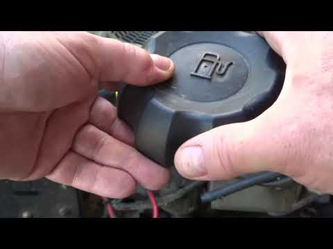 Видео: Газонный трактор выключается через 15 минут. Полное объяснение.