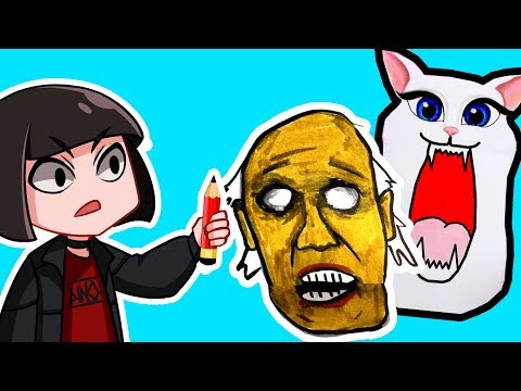 Видео: ПРОВЕРКА ЛАЙФХАКОВ по Рисованию бабки GRANNY - Реакция на ИНСТАГРАМ ЛАЙФХАКИ