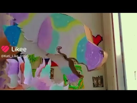 Видео: 💜~Бумажные драконы из Лайка~💜 #2