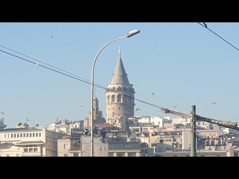 Видео: Турция. Стамбул. ГАЛАТСКАЯ БАШНЯ.