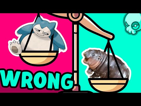 Видео: Вес покемонов не имеет смысла.