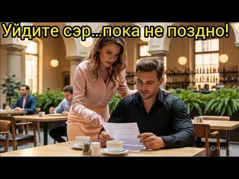Видео: «Вам нужно уйти, сэр  тихо сказала новая официантка миллионеру, не зная, КТО он на самом делe 😳💔