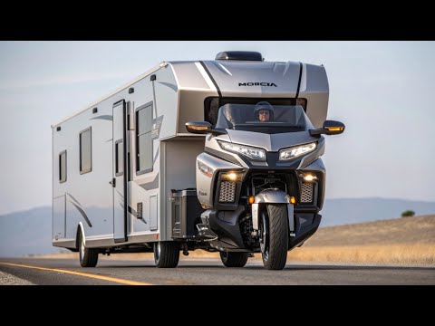 Видео: Honda Gold Wing Camper 2026 — будущее путешествий наступило,