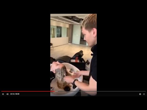 Видео: Демонстрация салонного ухода «Абсолютное счастье для волос» от бренда Lebel. Часть 1