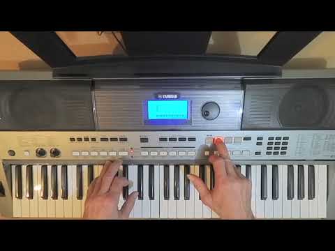 Видео: запись автоакомпанимента на синтезаторе Yamaha PSR-E443