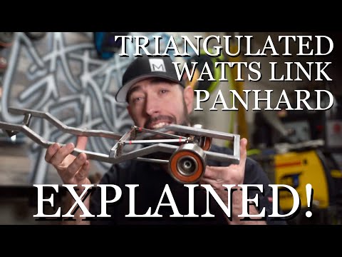 Видео: Основы подвески 03: объяснение конструкции рычага Уатта, треугольной четырёхрычажной подвески и т...