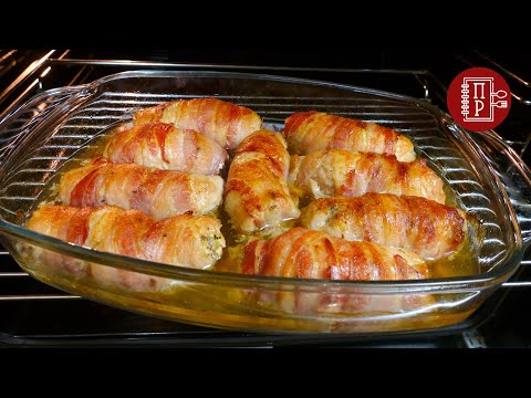 Видео: Потрясающее Горячее Блюдо на Праздничный Стол! Мясные Рулетики с Грибами