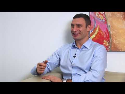 Видео: Эксклюзивное Интервью с Виталием Кличко