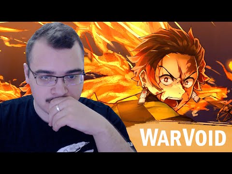 Видео: WarVoid - Клинок, рассекающий демонов (Рэп) | Реакция на WarVoid