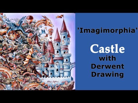 Видео: Colouring 'Imagimorphia' with Derwent Drawing pencils / Раскрашиваю "Метаморфозы" Розанеса