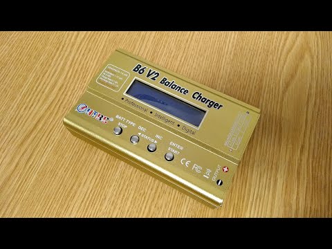 Видео: Зарядка HTRC B6 V2 (клон Imax B6) - лучшая бюджетная зарядка! Обзор и отзыв.