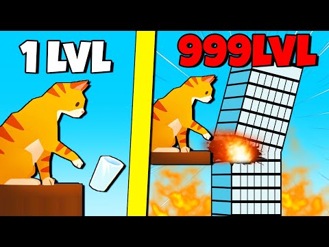 Видео: ЭВОЛЮЦИЯ КОТА ПРОКАЗНИКА, МАКСИМАЛЬНЫЙ УРОВЕНЬ! | Jabby Cat 3D