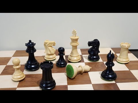 Видео: chess pieces India Staunton 1849 reproduction miniature. шахматные фигуры Индия Стаунтон 1849 г мини