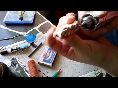 Видео: четки перекидные ( делаем голову волка 5 серия)