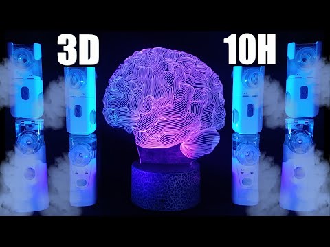 Видео: ASMR: 3D-аэрозоль с восемью невероятными распылителями для расслабления ума 🧠