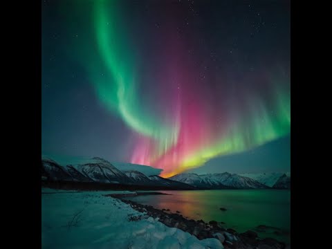 Видео: Волшебный танец света в небесах. Премьера трека!