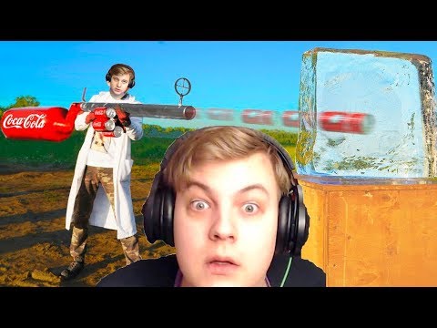Видео: Пятёрка Смотрит:ПУШКА СТРЕЛЯЮЩАЯ БАНКАМИ КОКА-КОЛЫ! МАМИКС