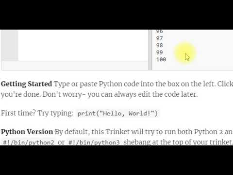 Видео: Python для детей. Урок 3.1