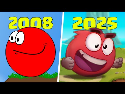 Видео: Эволюция игр с красным мячом | Evolution of Red Ball Games (2008-2024)