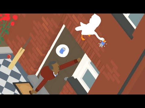 Видео: Используем Глюки и Трюки для Полёта в Безымянной Игре про Гуся