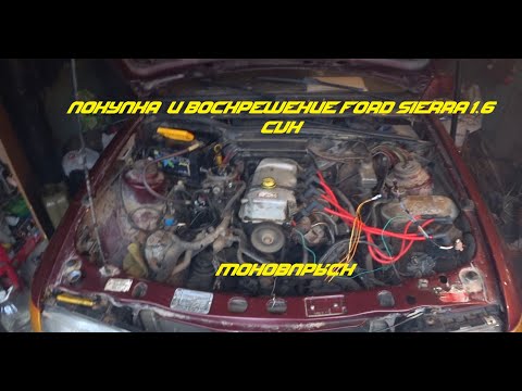 Видео: Купили FORD sierra с мотором от эскорта на моновпрыске!