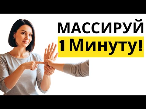 Видео: Массируйте эту точку 1 минуту, чтобы восстановить потенцию