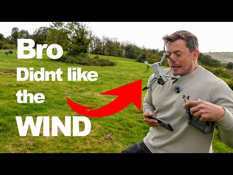 Видео: Dji Mini 5 Pro — тест на экстремальный ветер