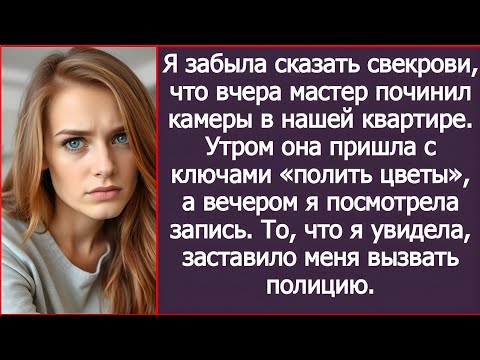 Видео: Свекровь не знала, что камеры снова работают — и теперь я не могу забыть увиденное.
