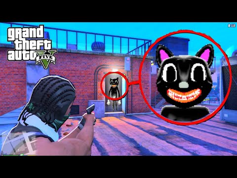 Видео: Я Нашел КАРТУН КЭТ в ГТА 5 / GTA 5 Cartoon Cat