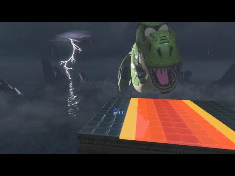 Видео: ASTRO's PLAYROOM. Битва с динозаврами. Концовка игры