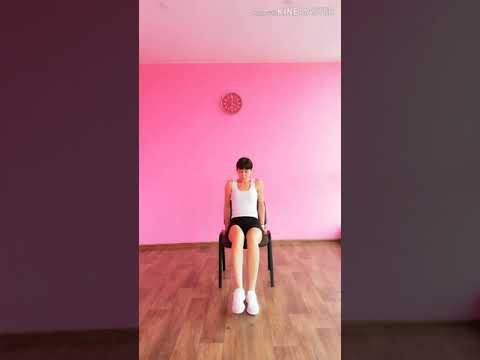 Видео: Дыхание 2/4. Комплекс со стулом на проработку всех групп мышц.