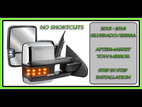 Видео: 2015–2019 Silverado / Sierra — автозапчасти Boost / установка буксировочного зеркала Mostplus