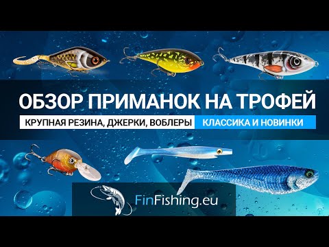 Видео: Обзор приманок на трофейную щуку. Новинки и классика. Спинниги, резина, джерки, блесна, воблеры