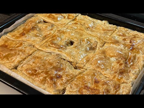 Видео: Вкуснейший пирог с мясом и картошкой в духовке, ПРОСТОЙ РЕЦЕПТ . Вкуснятина!