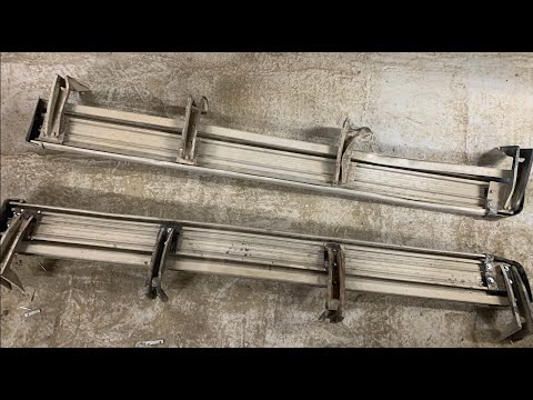 Видео: Ремонт оригинальных подножек Toyota Land Cruiser 80