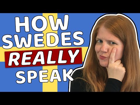 Видео: НАСТОЯЩЕЕ шведское произношение — как говорить по-шведски как швед — учите шведский весело!
