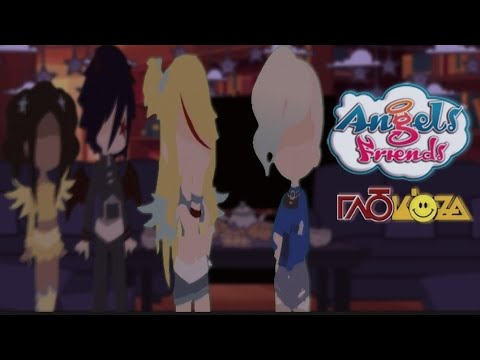 Видео: //Реакция "Друзья ангелов" на Раф как на "Глюкоzу" (клипы)//gacha reaction//1/1//