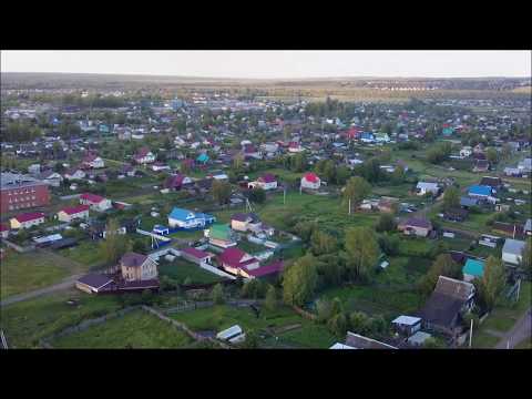 Видео: поселок Игра нижняя часть Удмуртия