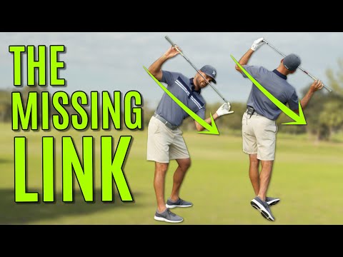 Видео: Недостающее звено в вашем замахе в гольфе | Как сделать наклон
