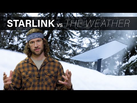 Видео: Обзор Starlink, часть 2: Плохая погода + обновления