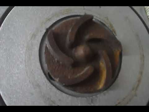 Видео: Как снять крыльчатку с мотопомпы Brait 252-1 и других мотопомп с рукавом 25мм