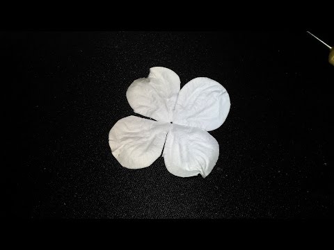 Видео: Гортензия. МК цветы из бумаги. Скрапбукинг, ч.11