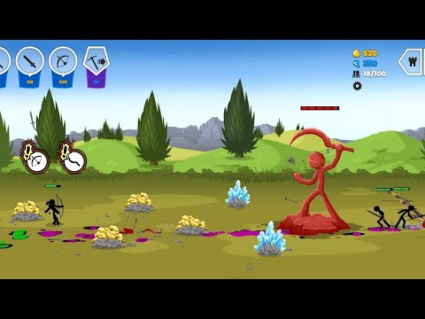 Видео: Играю в Stick War: Sagа. Начало компании