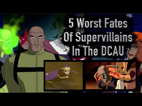 Видео: 5 суперзлодейских судеб хуже смерти