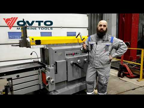 Видео: Поперечно-строгальный станок OVTO 7307TD