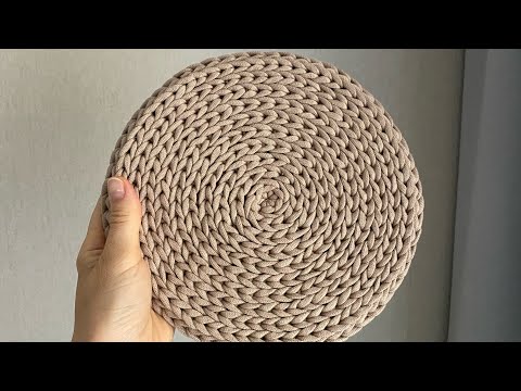 Видео: Вязаная салфетка узором "Верблюд". Мастер-класс по вязанию крючком.