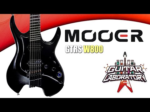 Видео: Электрогитара безголовая Mooer GTRS W800. Гитара плюс процессор - два в одном!