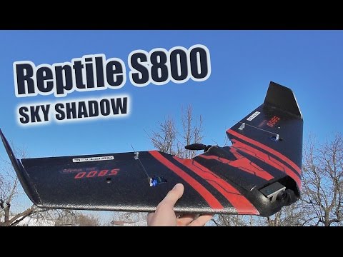 Видео: Reptile S800 SKY SHADOW Обзор и сборка модели