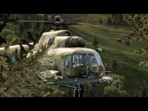Видео: Винтокрылая РСЗО | ArmA Reforger