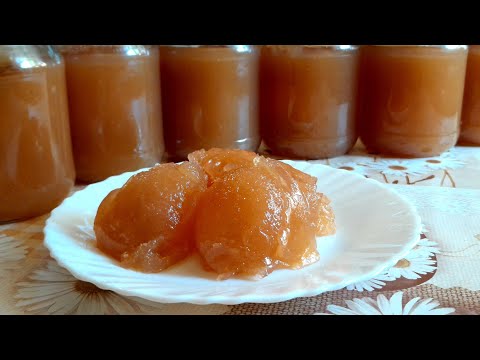 Видео: Варення з яблук 🍎🍏 яблучний мармелад🍎🍏густе повидло з яблук